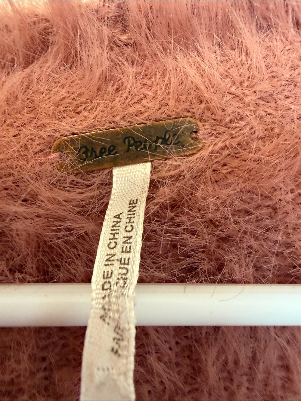 aerie Plush Open-Front Cardigan Sweater in Dusty Rose medium free people - Picture 8 of 13